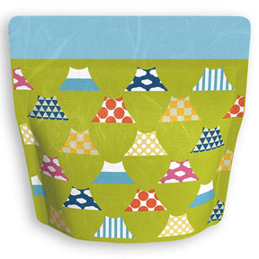 Yoshimura Pack 1332 Resealable Washi Paper Bag Fujisan 富士山 - tokinari.live