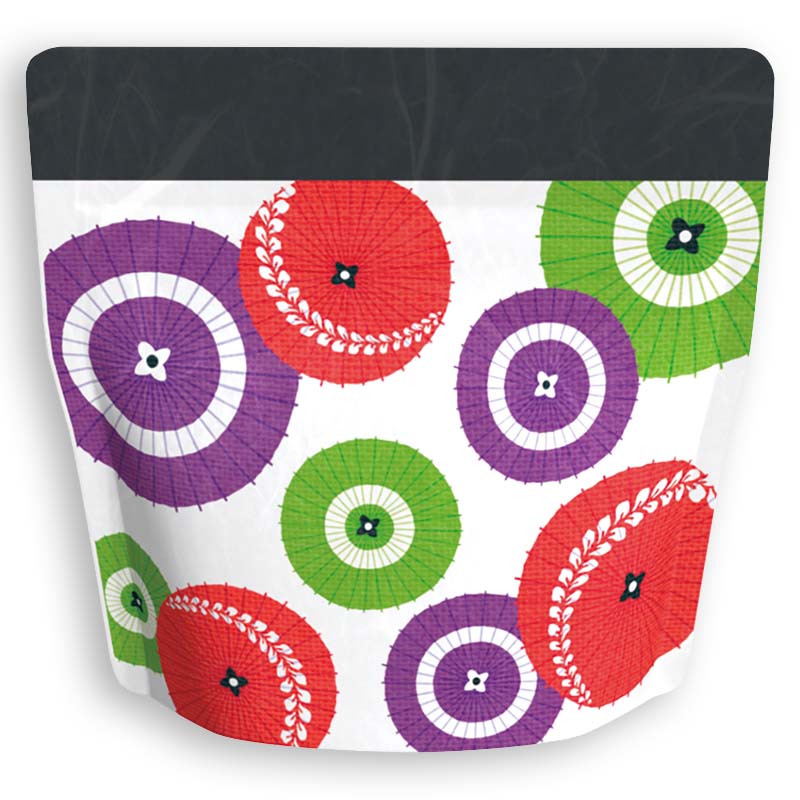 Yoshimura Pack 1333 Resealable Washi Paper Bag Japanese Traditional Umbrella 番傘 - tokinari.live
