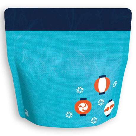 Yoshimura Pack 1334 Resealable Washi Paper Bag Festival Lanterns 祭提灯柄 - tokinari.live