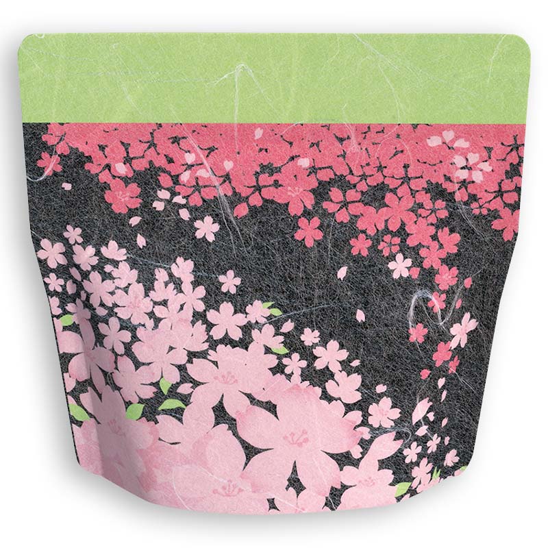 Yoshimura Pack 1364 Resealable Washi Paper Bag Falling Sakura Petals さくら - tokinari.live