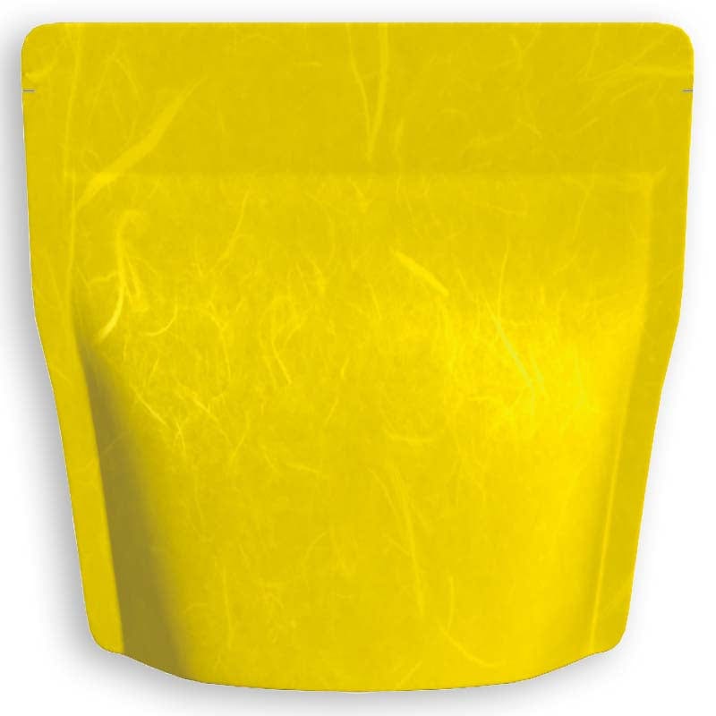 Yoshimura Pack 1422 Resealable Washi Paper Bag Yellow（黄） - tokinari.live