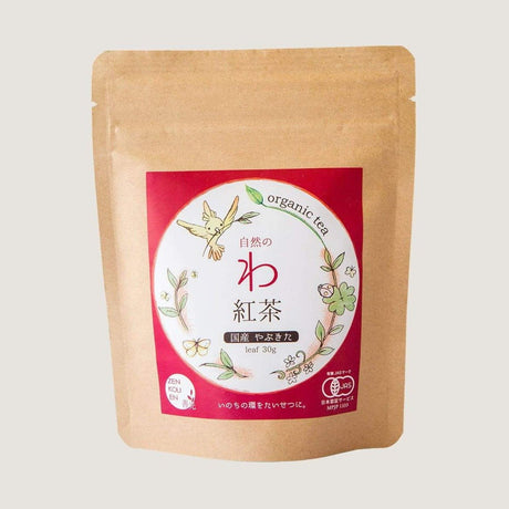 Zenkouen Tea Garden: #13 Yabukita Black Tea (JAS Organic) 有機栽培「わ」紅茶 - tokinari.live